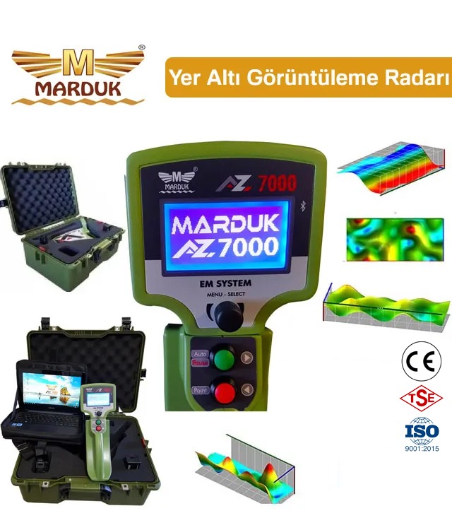 Marduk A-Z 7000 Yer Altı Görüntüleme Radarı